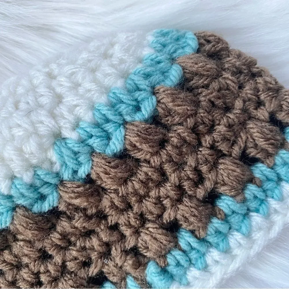 Handmade Crochet Baby Hat Gift Set